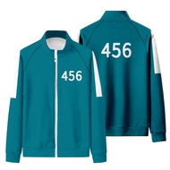 Squid Game Costume Role Play Jacket Sportswear Jacket 456 Digital Sweater 001 Korean Drama Costume H