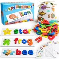 Learning Games Toddlers Wooden ABC Flash Cards Boys Girls Euler Beetech