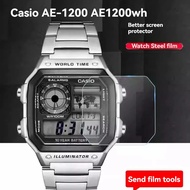 For Casio AE-1200 AE1200 AE-1300 Watch Tempered Film AE-1200WH-1B AE-1200WHD AE1200 Watch Mirror Scr