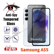 Samsung A55 5G Anti-spy Screen Protectors Glass For Samsung Galaxy A55 A35 A 35 A 55 SamsungA55 Priv
