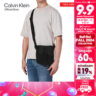 CALVIN KLEIN กระเป๋าสะพายข้างผู้ชาย Quilted Nylon Reporter Bag รุ่น HH4023 UB1 - สีดำ