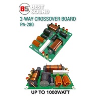 BS BA-280 2 Way Speaker Crossover Board 1000watt (Ready Stock)