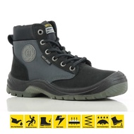 SAFETY JOGGER SAFETY SHOES DAKAR Brown and Black Middle Cut KASUT KERJA
