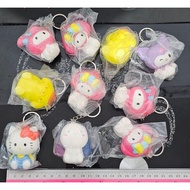 GANTUNGAN Squishy Sanrio lotso Donut Ganci Cute Sanrio slime squishy Keychain
