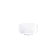 Corelle Plate Dish, dimensions 13cm x 13cm x 3.5cm, break-resistant, lightweight, Winter Frost White