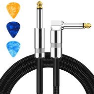 Guitar Cable Guitar Cord 10ft Guitar AMP Cord for Guitar & Electric Guitar/Keyboard/Mandolin Audi