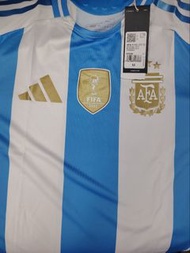 BNWT 2024 阿根廷國家隊球員版球衣 M碼