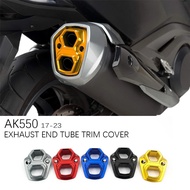 AK550 Accessories Exhaust Trim Cover for Kymco AK 550 2017-2023 Exhaust End Tube AK550 Exhaust Parts