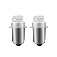 2pcs P13.5S LED Flashlight Bulb White 0.5W 1-9V Replacement for Torch Lantern Work Light