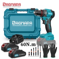 DAGMARA DCD01-21V D4812 Cordless Drill Brushless Motor With Metal Ratchet Chuck (10mm/21V)