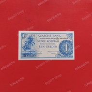 Uang Kuno Indonesia 1 Gulden Rupiah 1946 Seri Federal variasi B besar