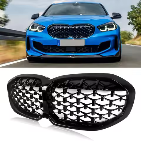 Magickit for BMW 1 Series F40 118i 128ti M135i XDrive 2019 2020 2021-2024 Front Bumper Kidney Grille