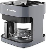PowerPac Air Fryer, Glass Basket 4.8L