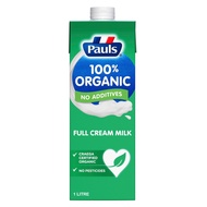 [Sample] Pauls Organic UHT Full Cream Milk 1L