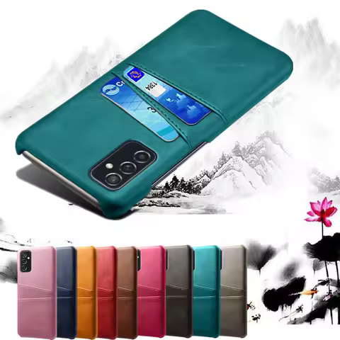 For Samsung Galaxy M52 5G Case Galaxy M52 M42 M32 M22 M12 M51 M31 M21 Cover Retro PU Leather Card Sl