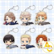 Anime Manga Keychain Axis Powers Hetalia Japanese Anime Manga Decorative Accessories Handbag cute ch