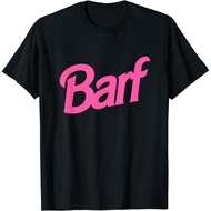 New Limited Barf Funny Parody Barf Pink T-Shirt