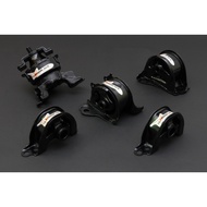 Hardrace HR-5827 HARDEN ENGINE MOUNT -5 PCS/SET For EK MT/AT Use Racing Version