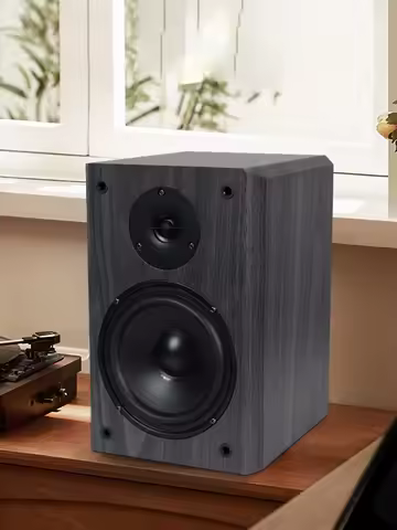 5.25 Inch Passive Speaker 2 Way Sound Box 91dB Sensitivity Loudspeakers 25Hz-20KHz Audio For Home Th