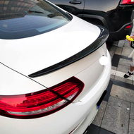 Mercedes W205 C Class Coupe Carbon Fiber AMG Spoiler Brabus Spoiler C180 C200 C250 C300 C350 C43 C63