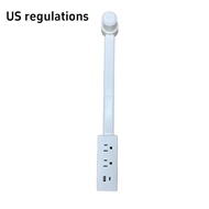  New Electrical Outlet Extender Plug Wall Outlet Extender Extendable Wall Socket Rotatable Folding 