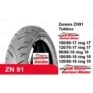 Zeneos ZN91 Tubeless Tire Ring 17 Ring 18 100/80-17 120/70-17 90/80-18 100/80-18 120/80-18 zn 91 MOT
