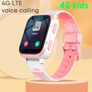 4G Kids Smart Watch 1GB+8GB Phone HD Video Call Remote Monitor GPS Tracker SOS Connection Clock APP Load Smartwatch