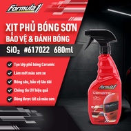Xịt Phủ Bóng Ceramic SiO2 FORMULA 1 617022 680ml Bóng Gương Chống Tia UV Bảo Vệ Sơn Xe - Nhập Khẩu C