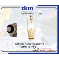 [TKM] BRAND JOHNSON SUISEE / ECONAX / SIME CISTERN INTERNAL FITTINGS SINGLE FLUSH 6L TOP PUSH OR LEV