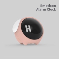 Digital Alarm Clock Emoji Alarm Clock Voice Control Electric Light Clock