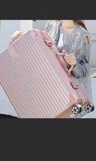 鋁框拉桿箱 玫瑰金 20吋 登機箱