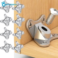 Stainless Steel Angle Corner Brackets Fasteners Protector/ L-Shape Corner Brace Joint Connector/ Right Angle Support Holder for Furniture Cabinet