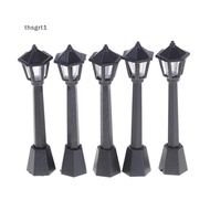 [TG1] 5PCS Street Light Lamp Antique Imitation Fairy Garden Home Miniature Landscape [TH]