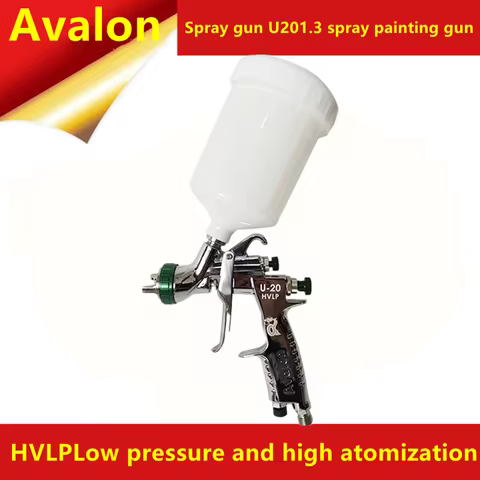 Avalon Asian Long Spray Gun U20 Gap-Fitting Nozzle Automotive Paint Water-Based Clear Coat Spray Gun