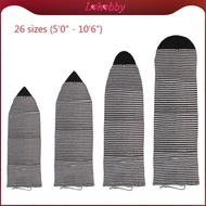 [Lohobby] Lightweight 5.0-10.6ft Surfboard Sock Cover, 26 Sizes Surfing Board Cover Stretch Storage 