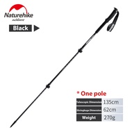 Naturehike ST03 Trekking Pole 7075 อลูมิเนียมอัลลอยด์ล็อคด้านนอก 3 ส่วน Telescopic เสาพับเดินป่าปีนเขากลางแจ้งไม้เท้า 1 ชิ้น⚡ จัดส่งจากประเทศไทย ⚡