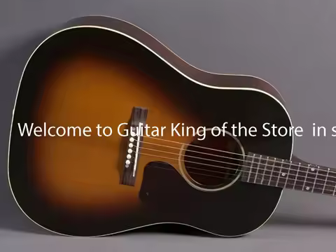 1942Banner J 45 Vintage Sunburst Acoustic Guitar 20253698