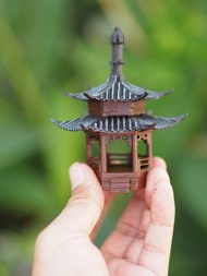 中日亭模型、中式駕駛室模型、家居及園林裝飾SML卡通模型搭建