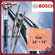 BOSCH WIPER BLADE ADVANTAGE (24"+14") LIVINA VIOS NCP93 NCP150 YARIS CITY TMO