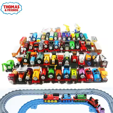 Genunie Thomas and Friends Trackmaster 1:43 Carton Alloy Magnetic Train Shock-resistant High Quality