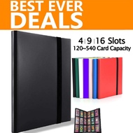 TCG 360/540 Slots Card Album/Binder, Card Binder 9 slots (Pu Leather/Plastic) cover TCG Binder