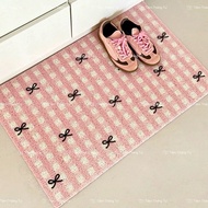 Cute Decorative Bow Pattern Carpet