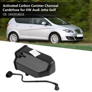 Joyfulness 1K0201801E Carbon Canister ABS Plastic Activated Charcoal Can & Hose Replacement Car 1K02