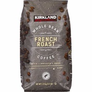 Kirkland French Roast Whole Bean Coffee Bean 法式烘焙咖啡豆 2.5 lbs / 1.13kg【096619031986】