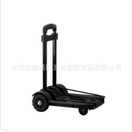 Luggage Cart Small Trailer Folding Shopping Cart Grocery Shopping Cart Small Trolley Portable Trolle