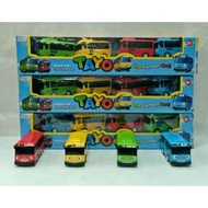 This Month Tayo Bus Toy/Tayo Long Box Contains 4