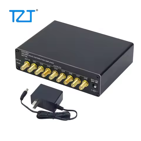 TZT 0 - 3.3Vpp/0 - 5Vpp FDIS-8SQ 8-Channel Clock Distributor Square Wave Distribution Amplifier with