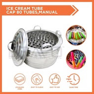 BRAVO Aiskrim Goyang [80 Tubes] Thailand Ice Cream Machine Manual Without Electricity | DIY Ice Crea