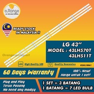 43LH570T / 43LH511T LG 43" LED TV BACKLIGHT (LAMPU TV) LG 43 INCH LED TV BACKLIGHT 43LH570 43LH511