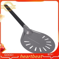 [Hot-Sale] Turning Pizza Peel with 8 inch Aluminum Round Pizza Paddle, 23.6 inch Overall, Outdoor Pi